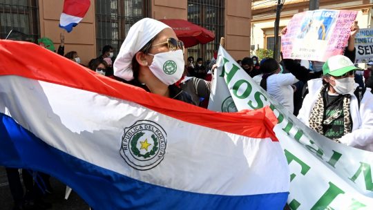 Paragvaj protest