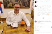 Aleksandar Vučić se pohvalio indeksom