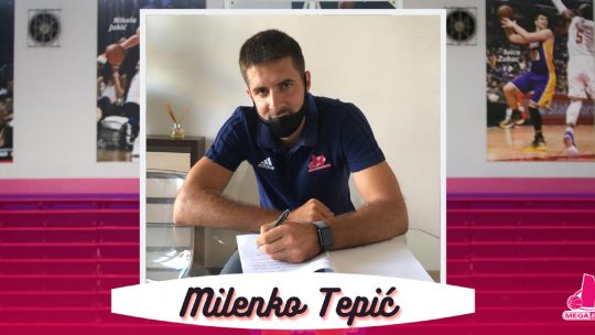Milenko Tepić i zvanično je postao košarkaš Mega Bemaksa