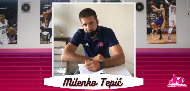 Milenko Tepić i zvanično je postao košarkaš Mega Bemaksa