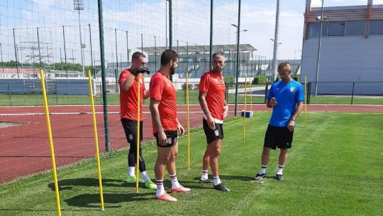 Mitrović, Kolarov i Radunović treniraju u Sportskom centru FSS u Staroj Pazovi