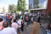 Protest radnika Radio televizije Vojvodina
