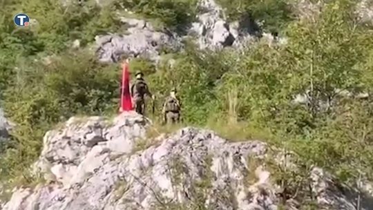 Vojska uklonila albansku zastavu sa izletišta iznad Gazivoda