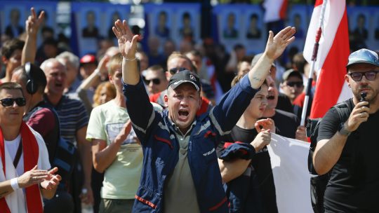 Minsk protesti