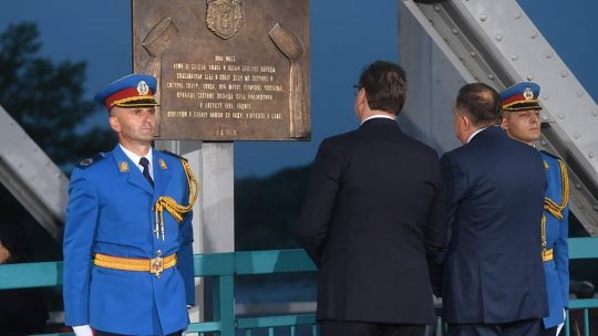 Oluja obelezavanje Dan secanja Aleksandar Vucic i Milorad Dodik spomen ploca