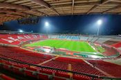 Stadion Rajko Mitić prazan noću