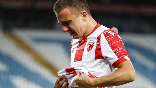 Branko Jovičić se u suzama oprostio od Crvene zvezde