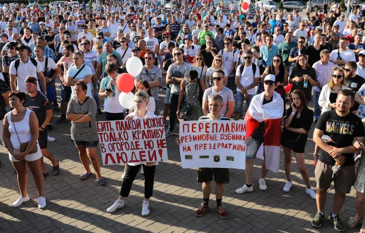 Belorusija protest