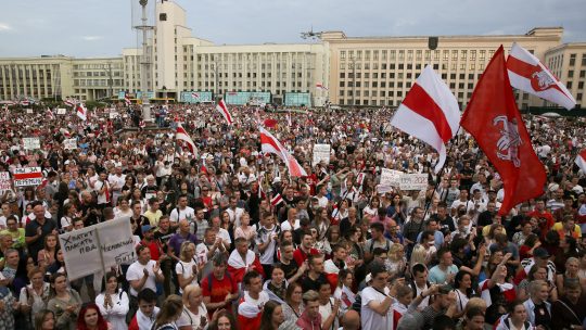 Belorusija protest
