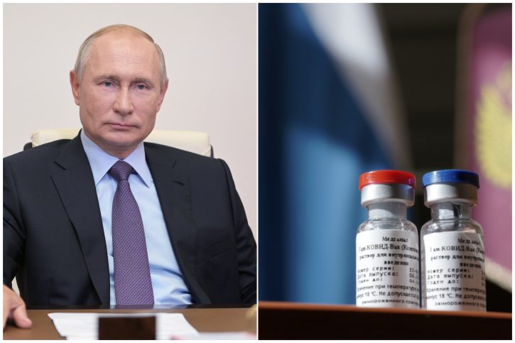 Vladimir Putin i vakcina