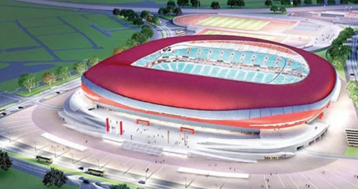 projekat nacionanog stadiona u Srbiji