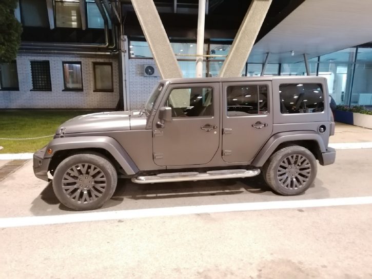 Skupoceni Jeep Wrangler zadržan na Gradini