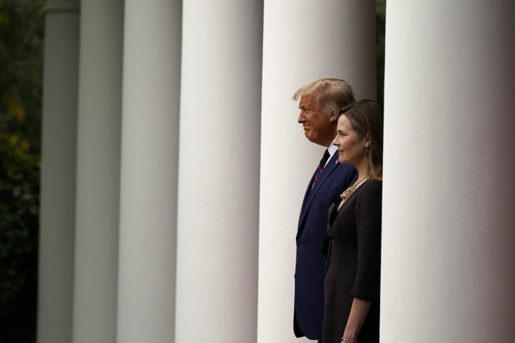 Donald Trump Amy Coney Barrett