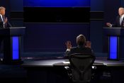 Tramp i Bajden na prvoj debati