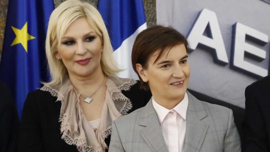 Zorana Mihajlovic i Ana Brnabic