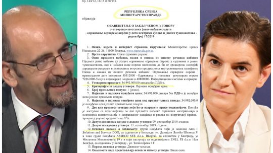 Igor Brnabic, Ana Brnabic, Firma Asseco i Vlada Srbije dokumenta