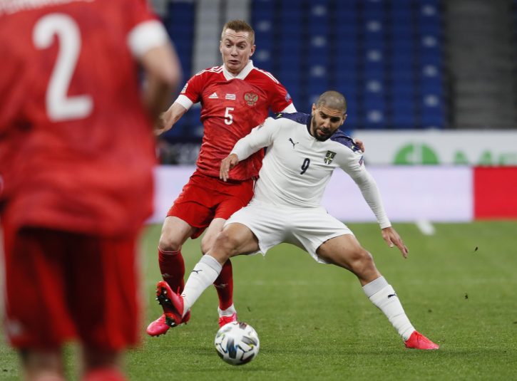 Aleksandar Mitrović posle poraza od Rusije u Ligi nacija