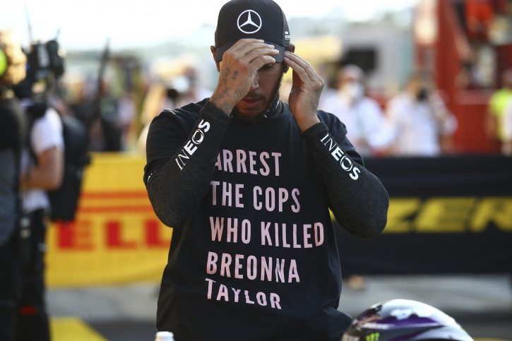 Luis Hamilton ne odustaje od borbe protiv rasizma, FIA odustala od istrage