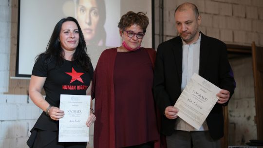Ana Lalic, Tamara Skrozza i Vuk Cvijic