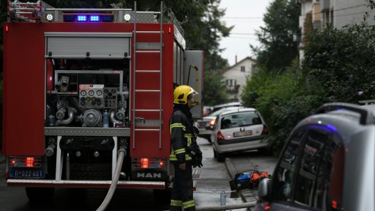 Vatrogasci na mestu eksplozije u Belim vodama