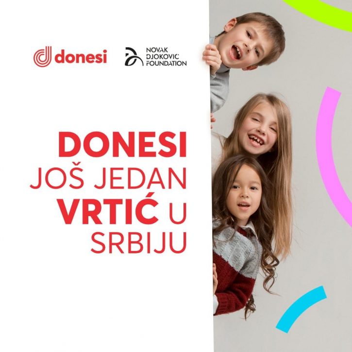 Fondacija Novak Đoković i kompanisa Donesi