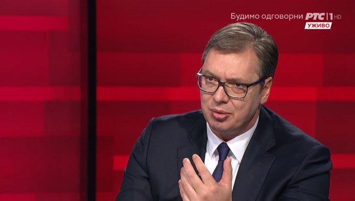 Vučić na RTS