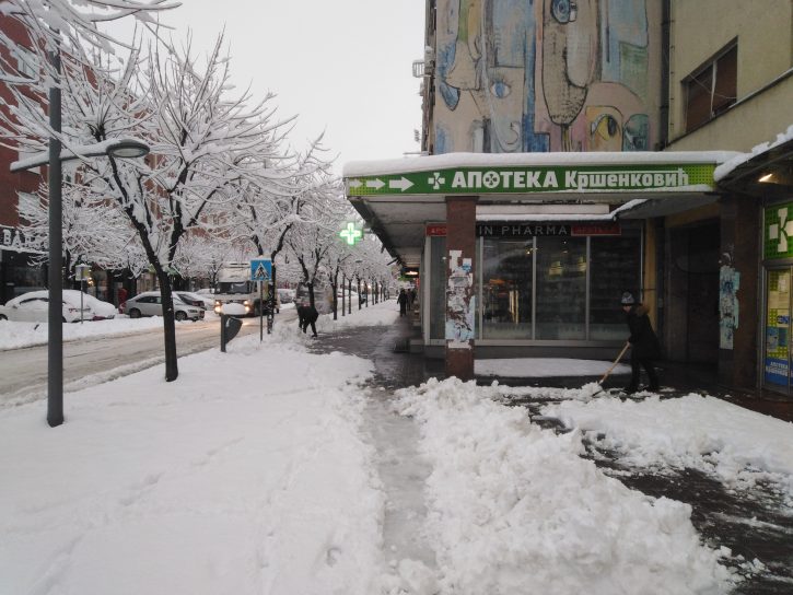 sneg kraljevo