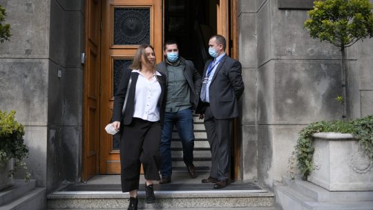 Miran Pogačar, sastanak, frilenseri