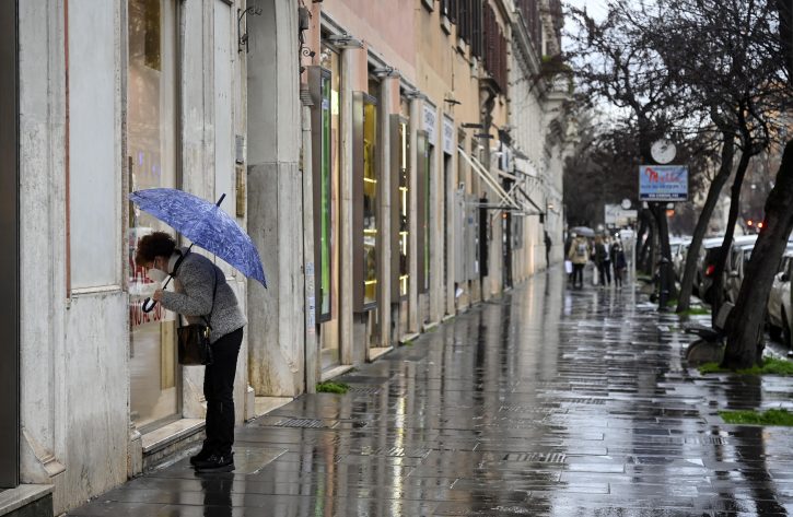 kiša; kišobran; loše vreme