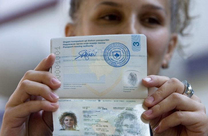 pasoš kosova