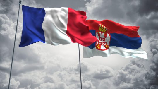 Zastave Francuska Srbija