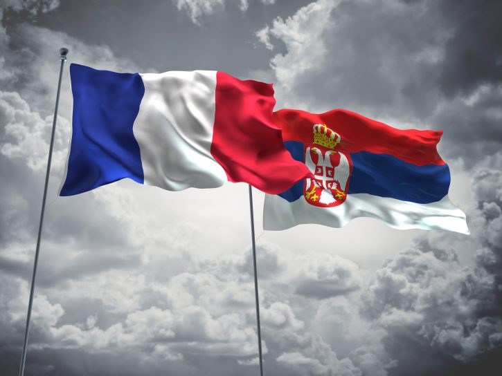 Zastave Francuska Srbija