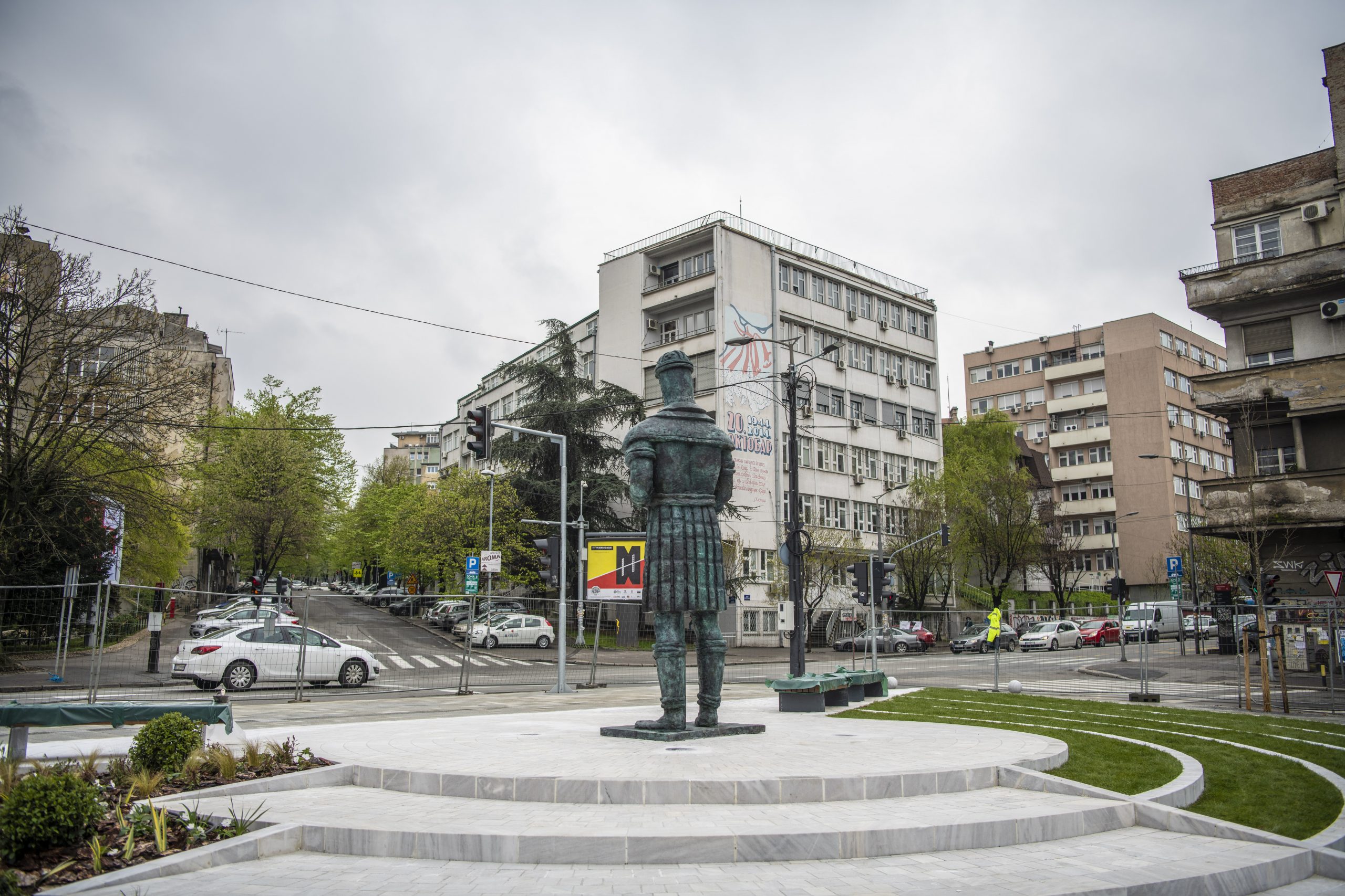 Spomenik, despost Stefan Lazarević, Dorćol