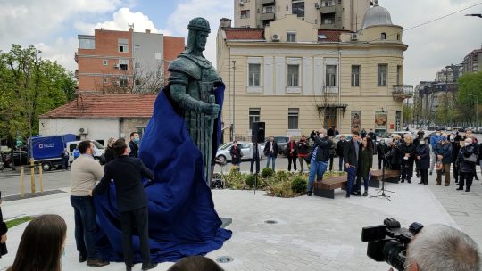 Otkrivanje spomenika despotu Stefanu Lazareviću