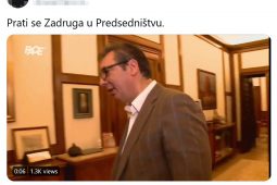 Zadruga, Predsedništvo, Aleksandar Vučić