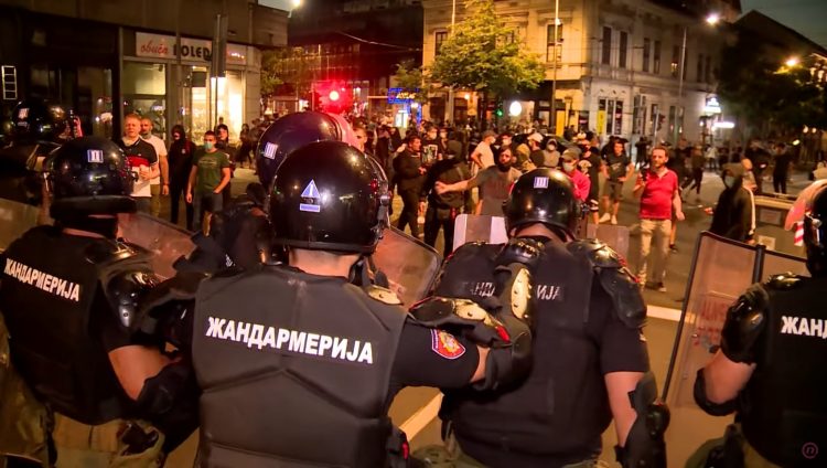 Policijska brutalnost, nasilje, emisija Među nama, Medju nama