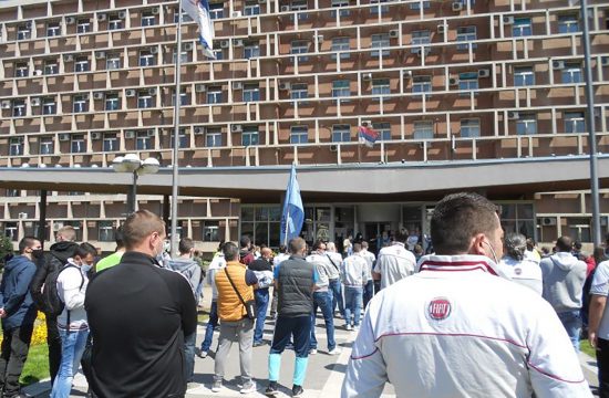 Fiat Kragujevac protest