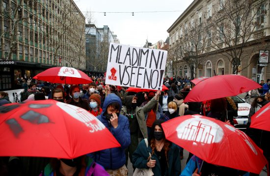 Protest, Ljubljana, Slovenija, protest protiv Janeza Janse