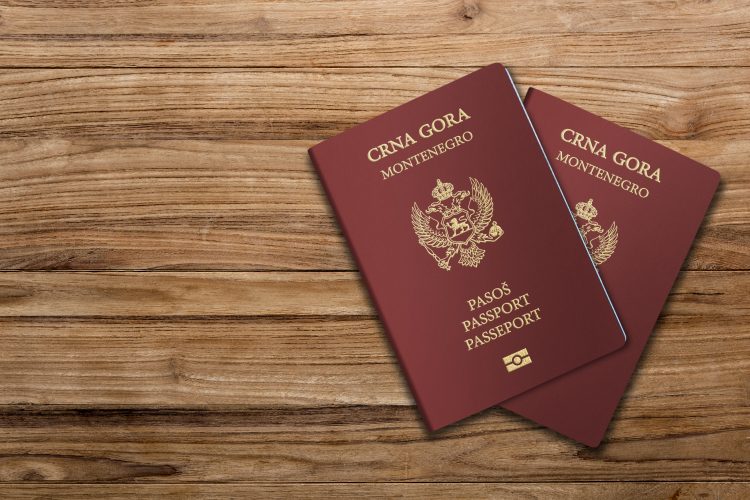 Crna Gora, pasoš, crnogorski pasoš