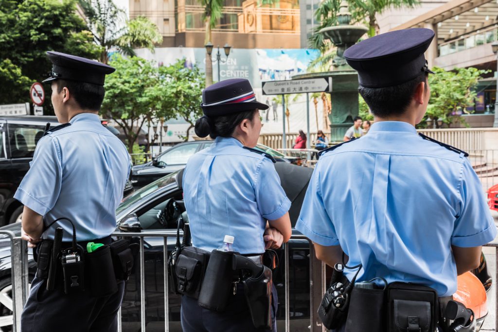 Kina, policija