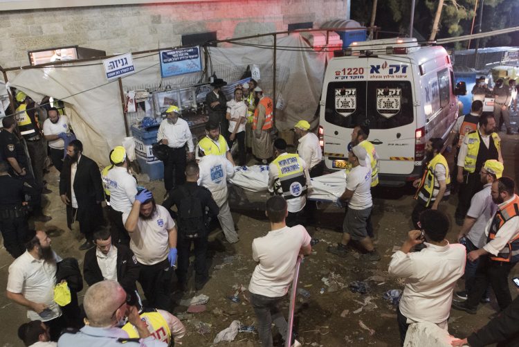 Izrael stampedo nesreća