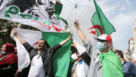 Alžir, protest