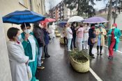 Kraljevo protest ispred bolnice