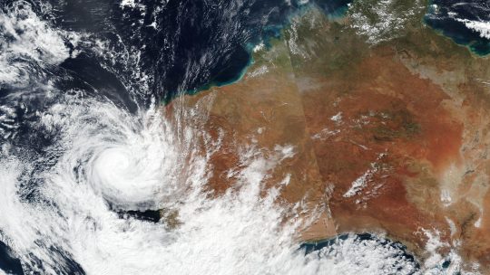 Australija, ciklon