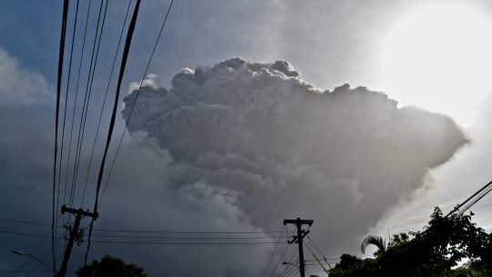 Vulkan erupcija Sent Vinsent