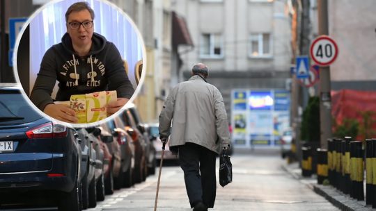 penzioner, vučić paket