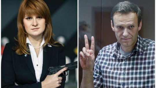 Marija Butina i Aleksej Navaljni
