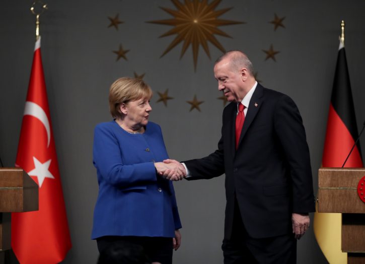 Angela Merkel, Redžep Taip Erdogan