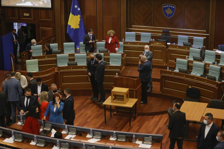 Sednica skupstine Kosova