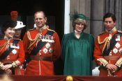 Kraljica Elizabeta, princ Filip, Dajana, Čarls
